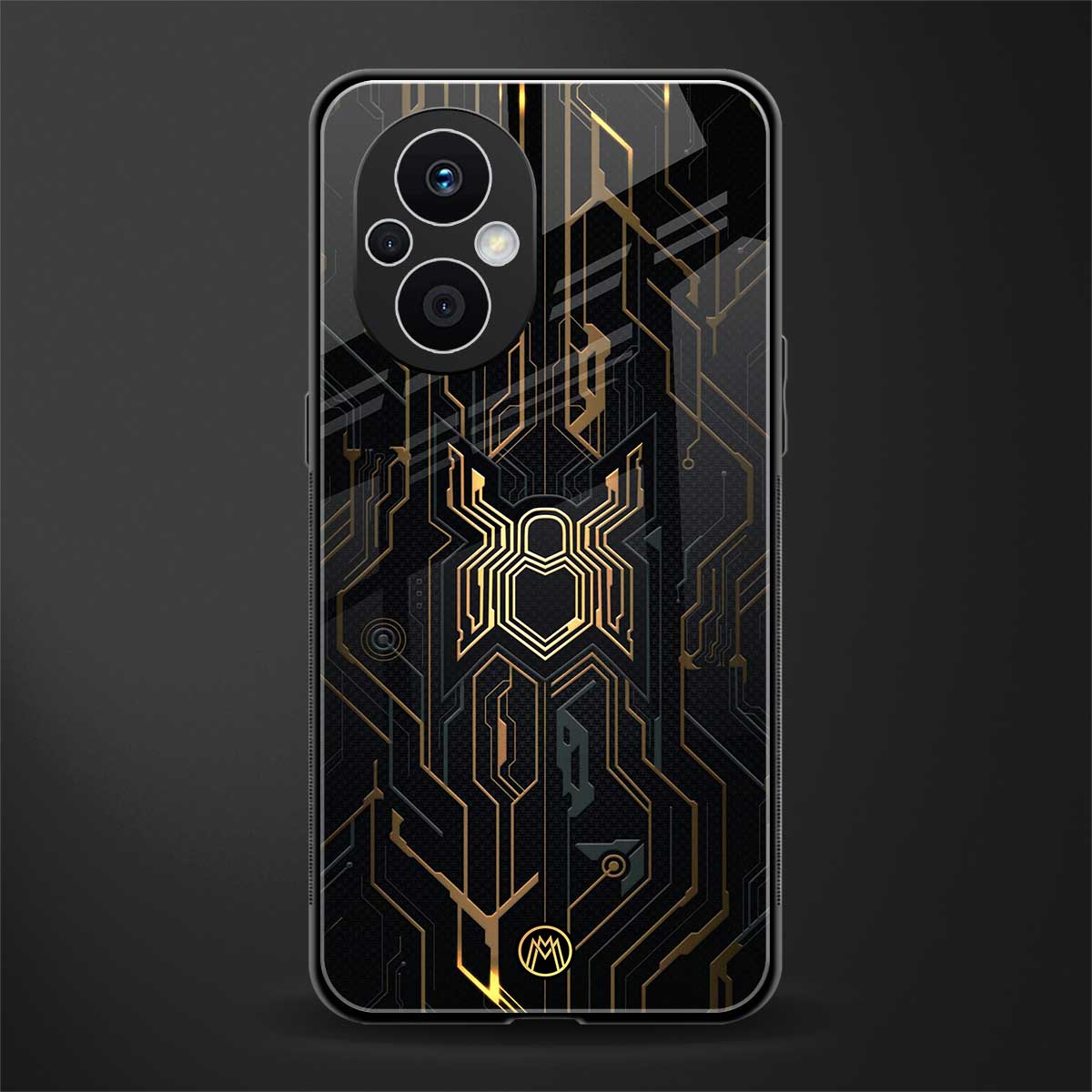 spider verse back phone cover | glass case for oppo f21 pro 5g