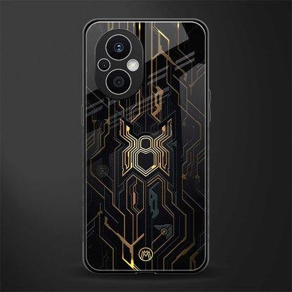 spider verse back phone cover | glass case for oppo f21 pro 5g