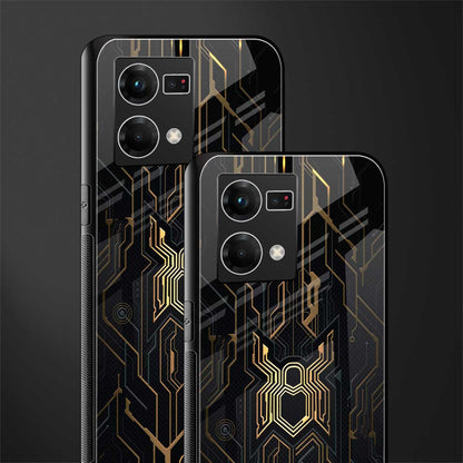 spider verse back phone cover | glass case for oppo f21 pro 4g