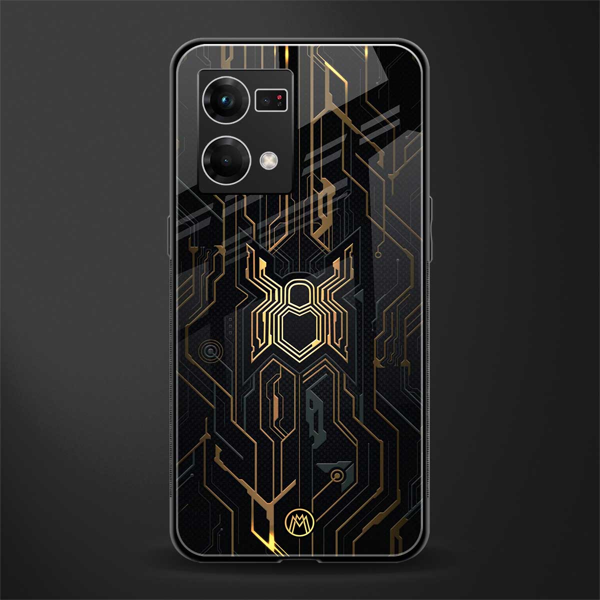 spider verse back phone cover | glass case for oppo f21 pro 4g