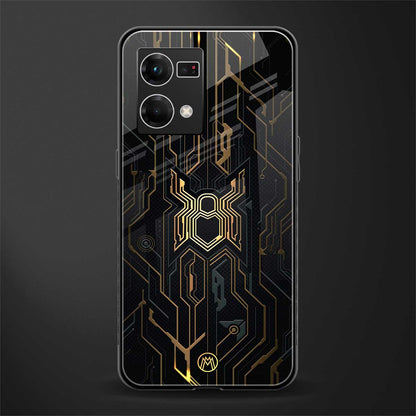 spider verse back phone cover | glass case for oppo f21 pro 4g