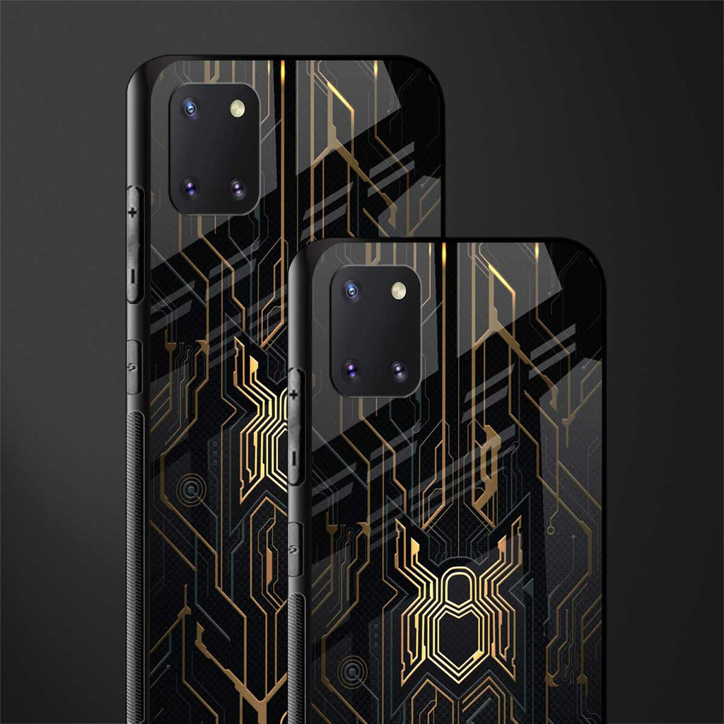 spider verse glass case for samsung a81 image-2