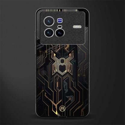 spider verse glass case for vivo x80 image