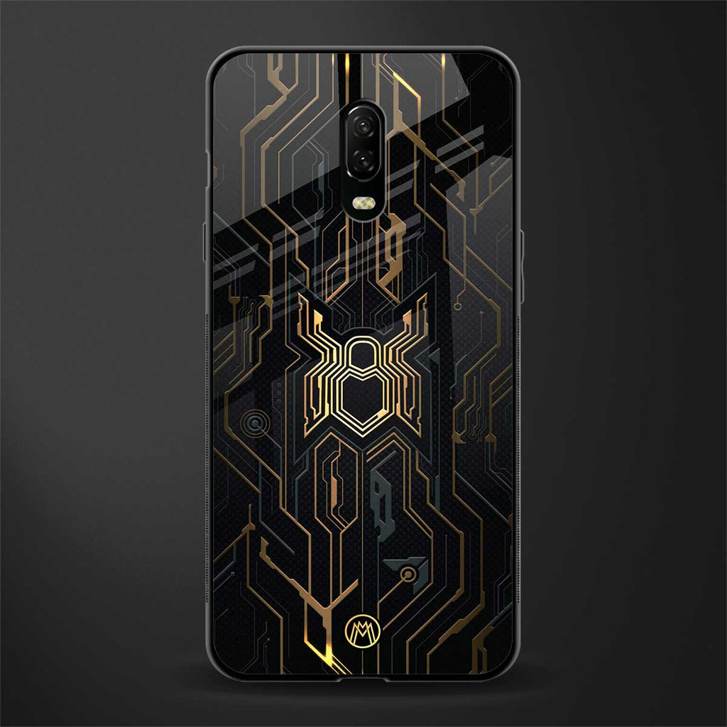spider verse glass case for oneplus 6t image