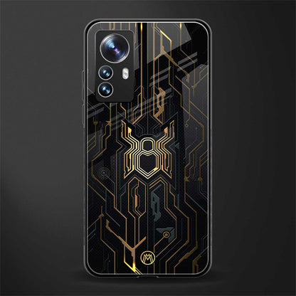 spider verse back phone cover | glass case for xiaomi 12 pro