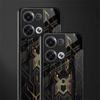 spider verse back phone cover | glass case for oppo reno 8