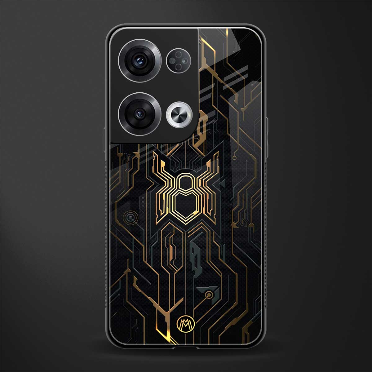 spider verse back phone cover | glass case for oppo reno 8 pro