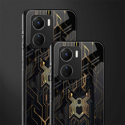 spider verse back phone cover | glass case for vivo y16