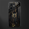 spider verse back phone cover | glass case for vivo y22