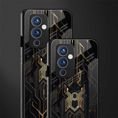 spider verse back phone cover | glass case for oneplus 9
