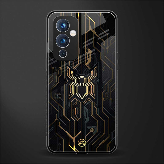 spider verse back phone cover | glass case for oneplus 9