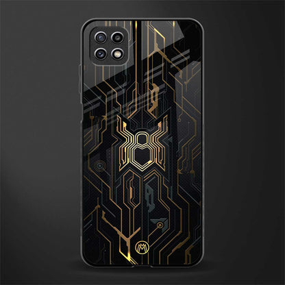 spider verse back phone cover | glass case for samsung galaxy f42