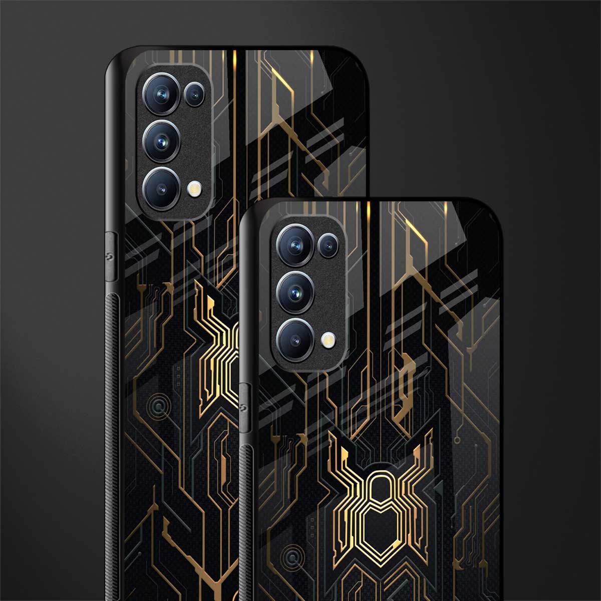 spider verse back phone cover | glass case for oppo reno 5