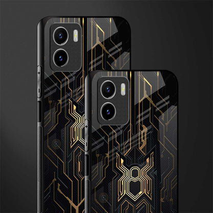 spider verse back phone cover | glass case for vivo y72