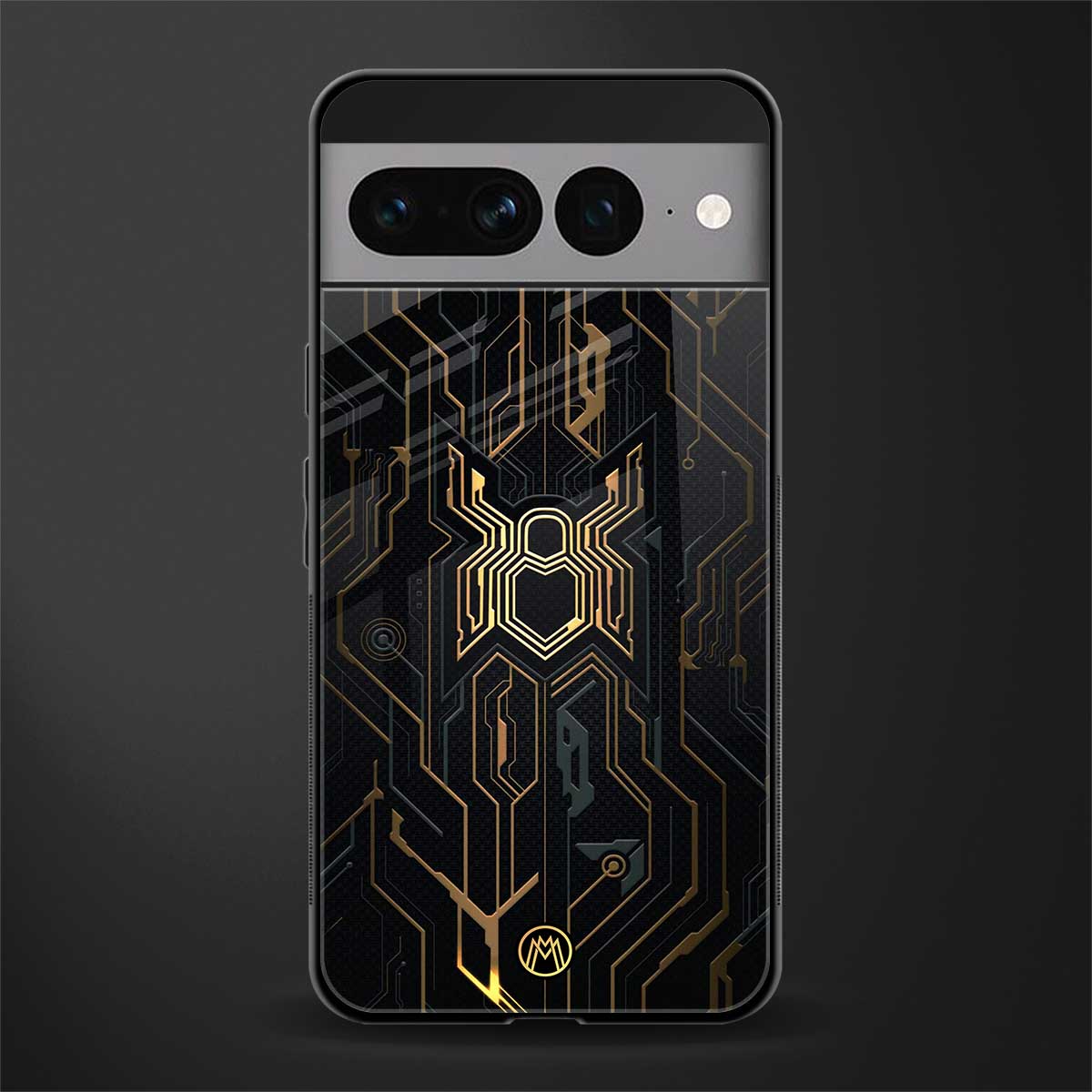 spider verse back phone cover | glass case for google pixel 7 pro