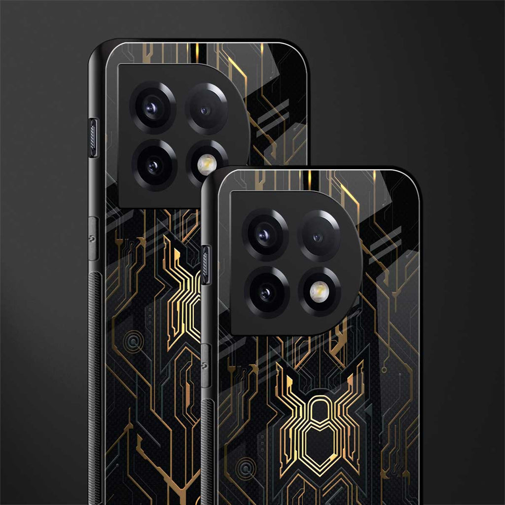 spider verse back phone cover | glass case for oneplus 11