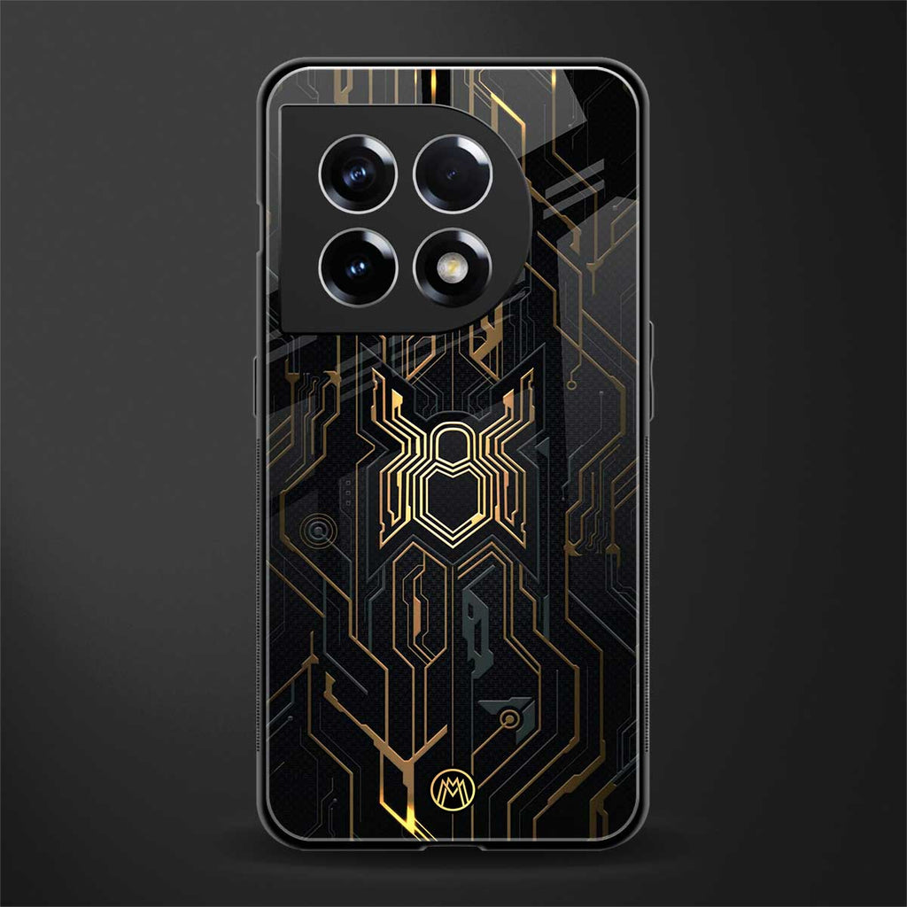 spider verse back phone cover | glass case for oneplus 11