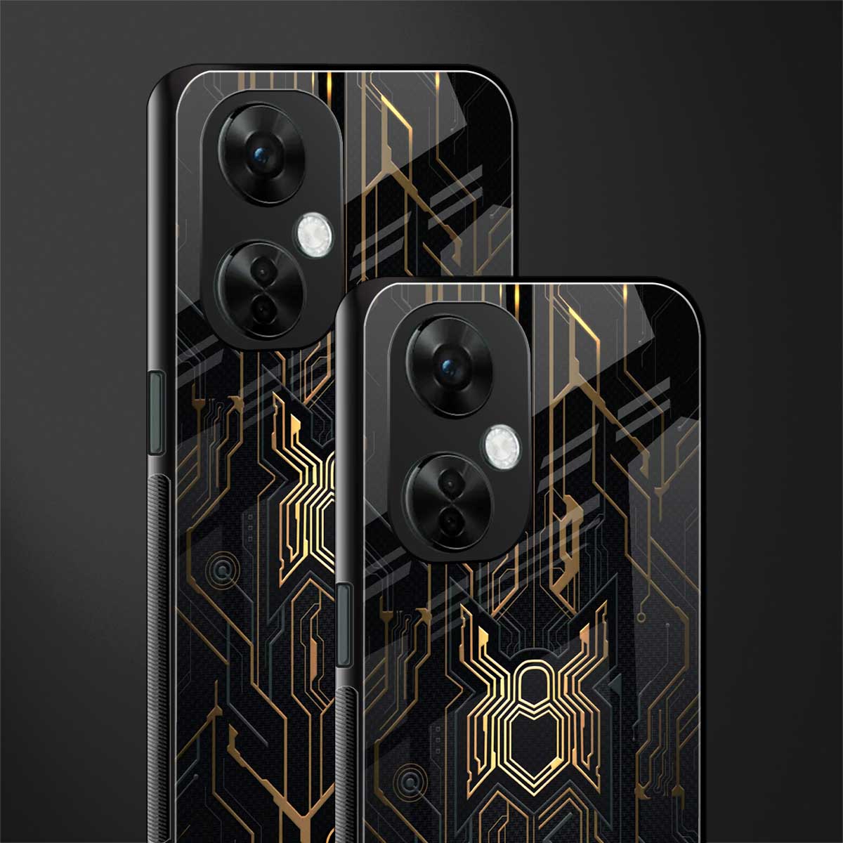 spider verse back phone cover | glass case for oneplus nord ce 3 lite