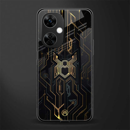spider verse back phone cover | glass case for oneplus nord ce 3 lite