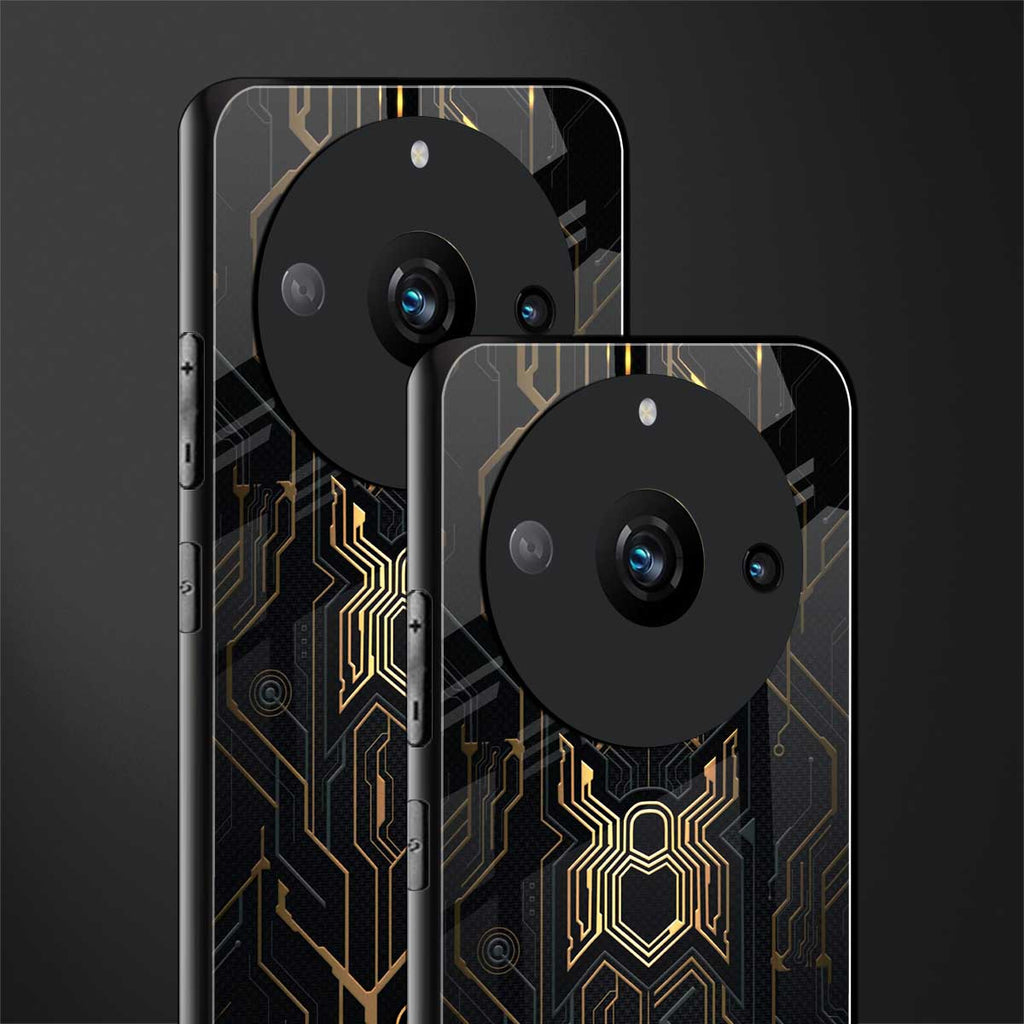 spider verse back phone cover | glass case for realme 11 pro 5g