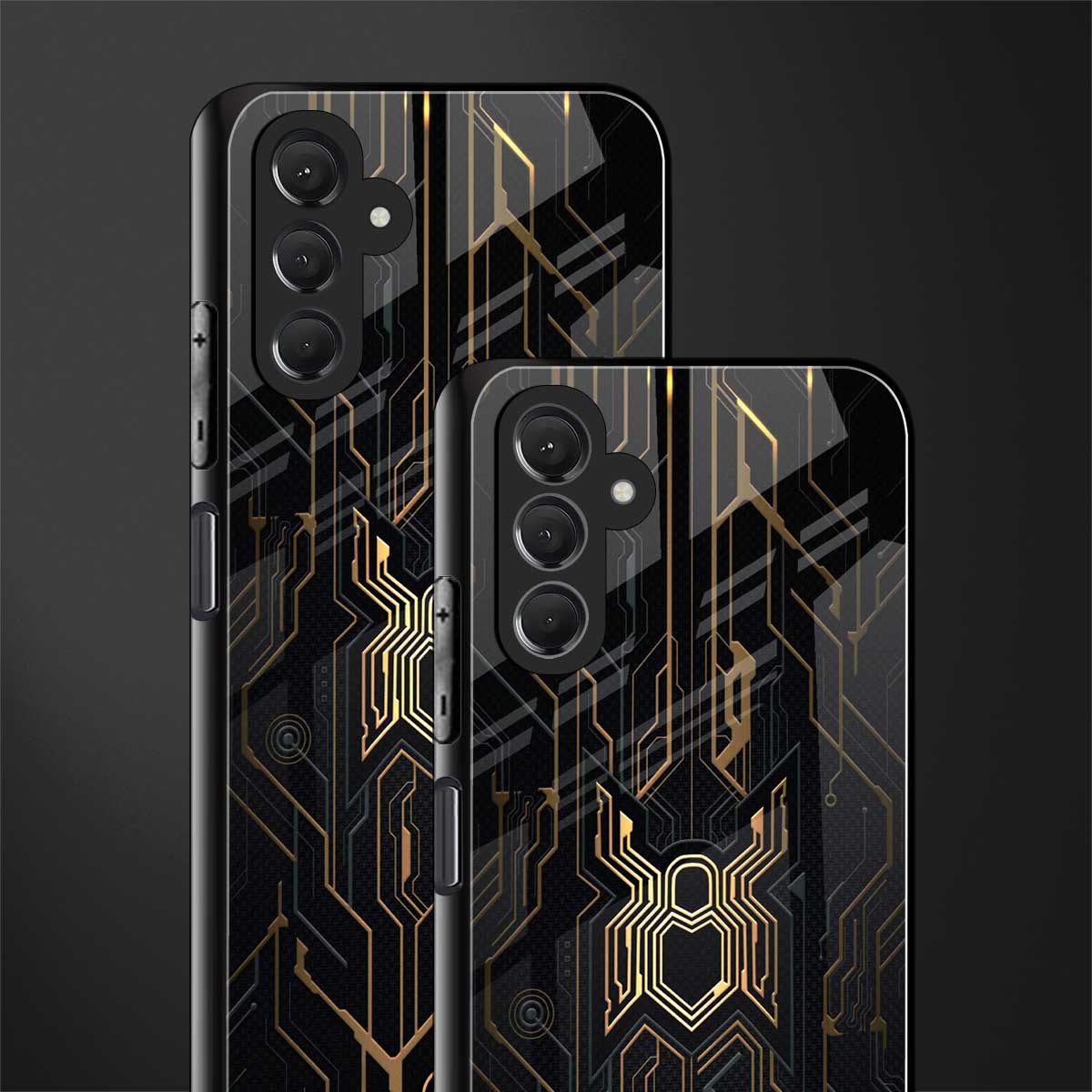 spider verse back phone cover | glass case for samsun galaxy a24 4g