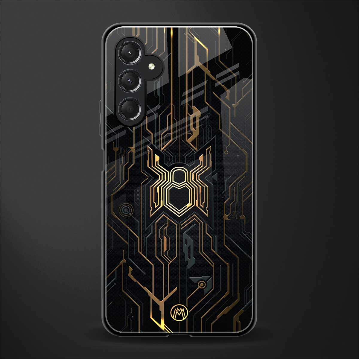 spider verse back phone cover | glass case for samsun galaxy a24 4g