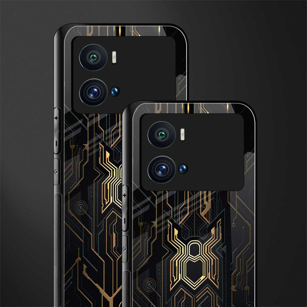 spider verse back phone cover | glass case for iQOO 9 Pro