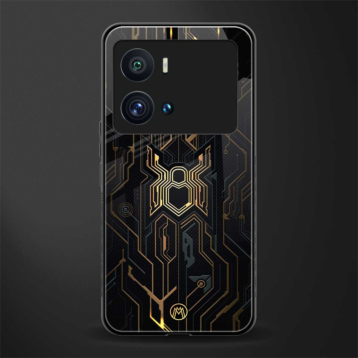 spider verse back phone cover | glass case for iQOO 9 Pro