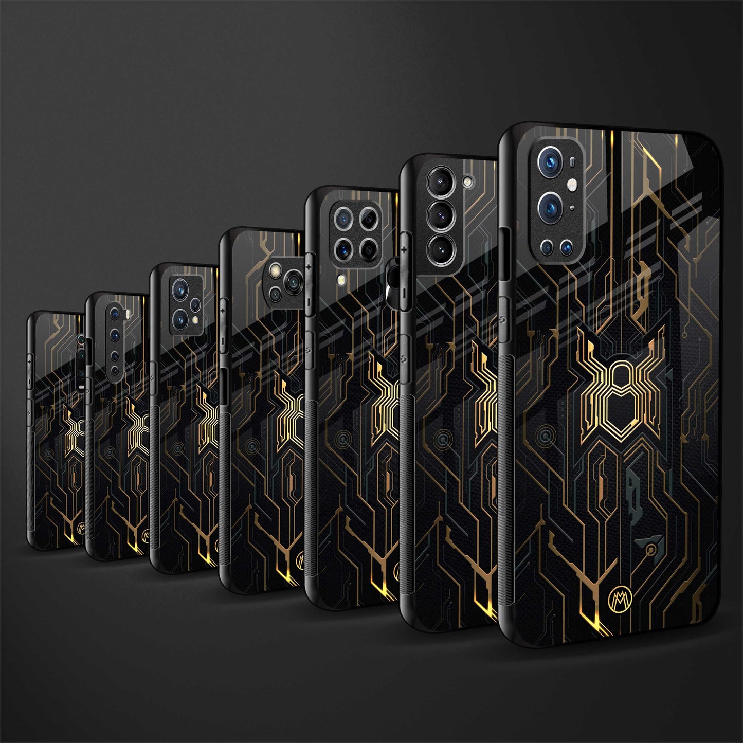 spider verse glass case for vivo y17 image-3