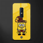spongebob x bape glass case for vivo v17 pro image