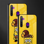 spongebob x bape glass case for realme 5 image-2