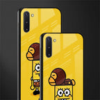 spongebob x bape glass case for samsung galaxy note 10 image-2