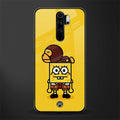 spongebob x bape glass case for redmi note 8 pro image