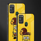 spongebob x bape glass case for realme 7i image-2