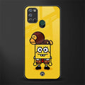 spongebob x bape glass case for realme 7i image