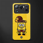 spongebob x bape glass case for mi 11 ultra 5g image