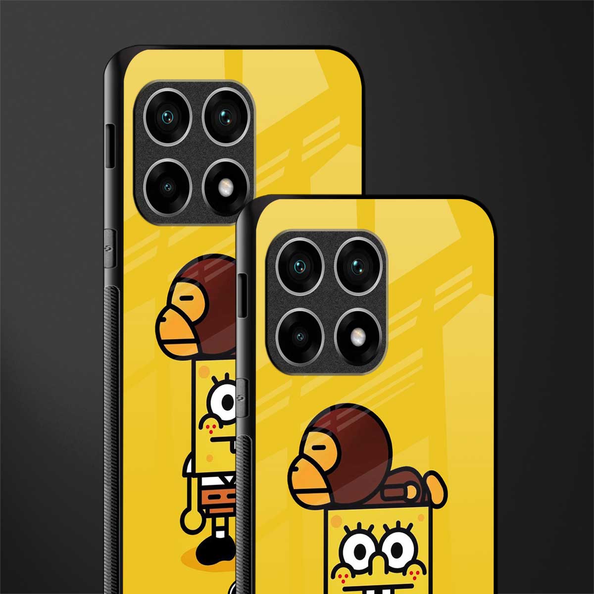 spongebob x bape glass case for oneplus 10 pro 5g image-2