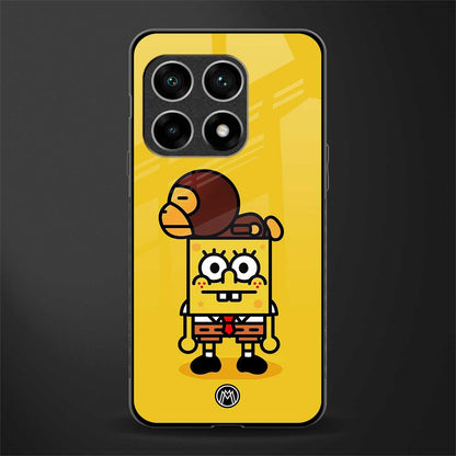 spongebob x bape glass case for oneplus 10 pro 5g image