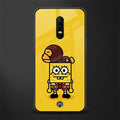 spongebob x bape glass case for oneplus 6 image