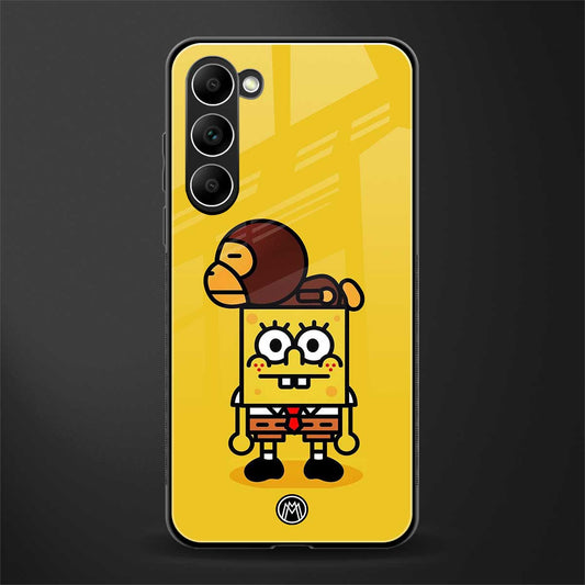 SpongeBob-X-Bape-Glass-Case for phone case | glass case for samsung galaxy s23
