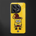 spongebob x bape back phone cover | glass case for oneplus 11