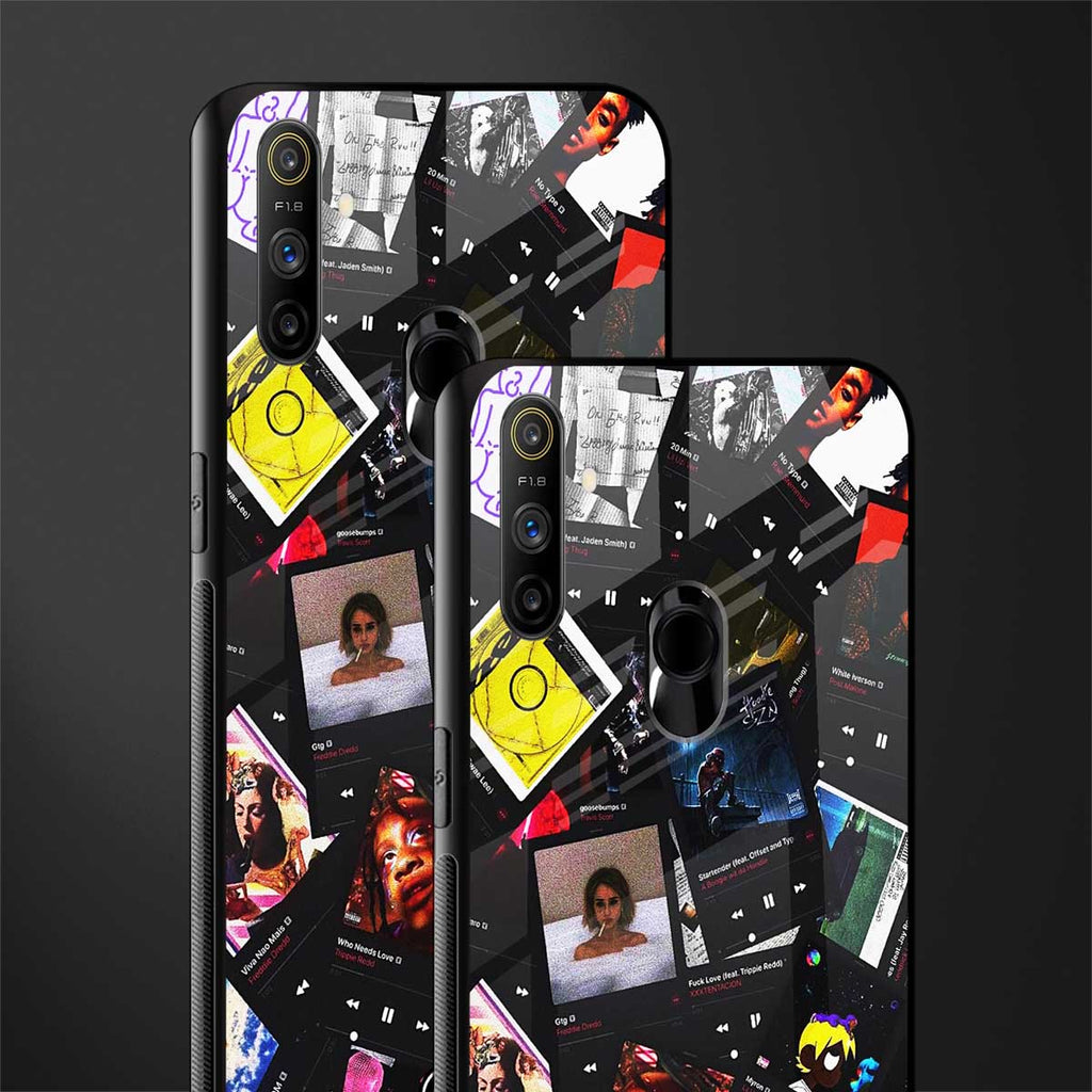 spotify and chill vibes music glass case for realme narzo 10a image-2