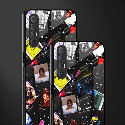 spotify and chill vibes music glass case for oppo reno 3 pro image-2