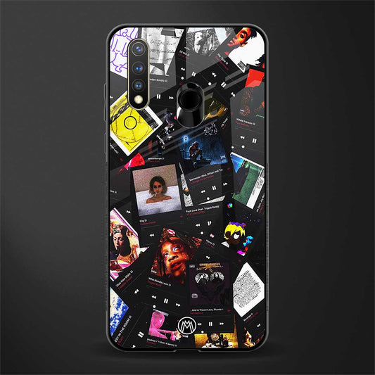 spotify and chill vibes music glass case for vivo u20 image