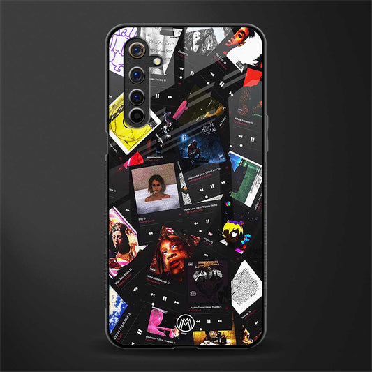 spotify and chill vibes music glass case for realme 6i image