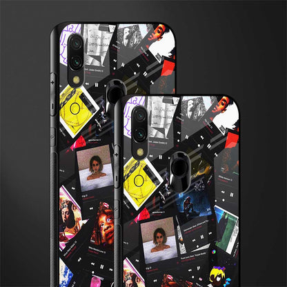 spotify and chill vibes music glass case for redmi y3 image-2