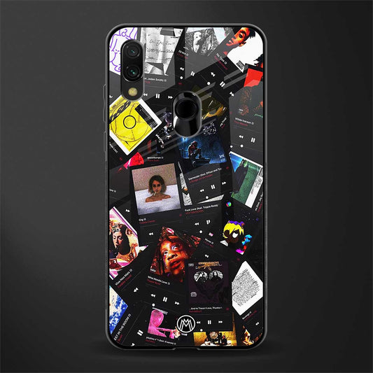 spotify and chill vibes music glass case for redmi note 7 pro image