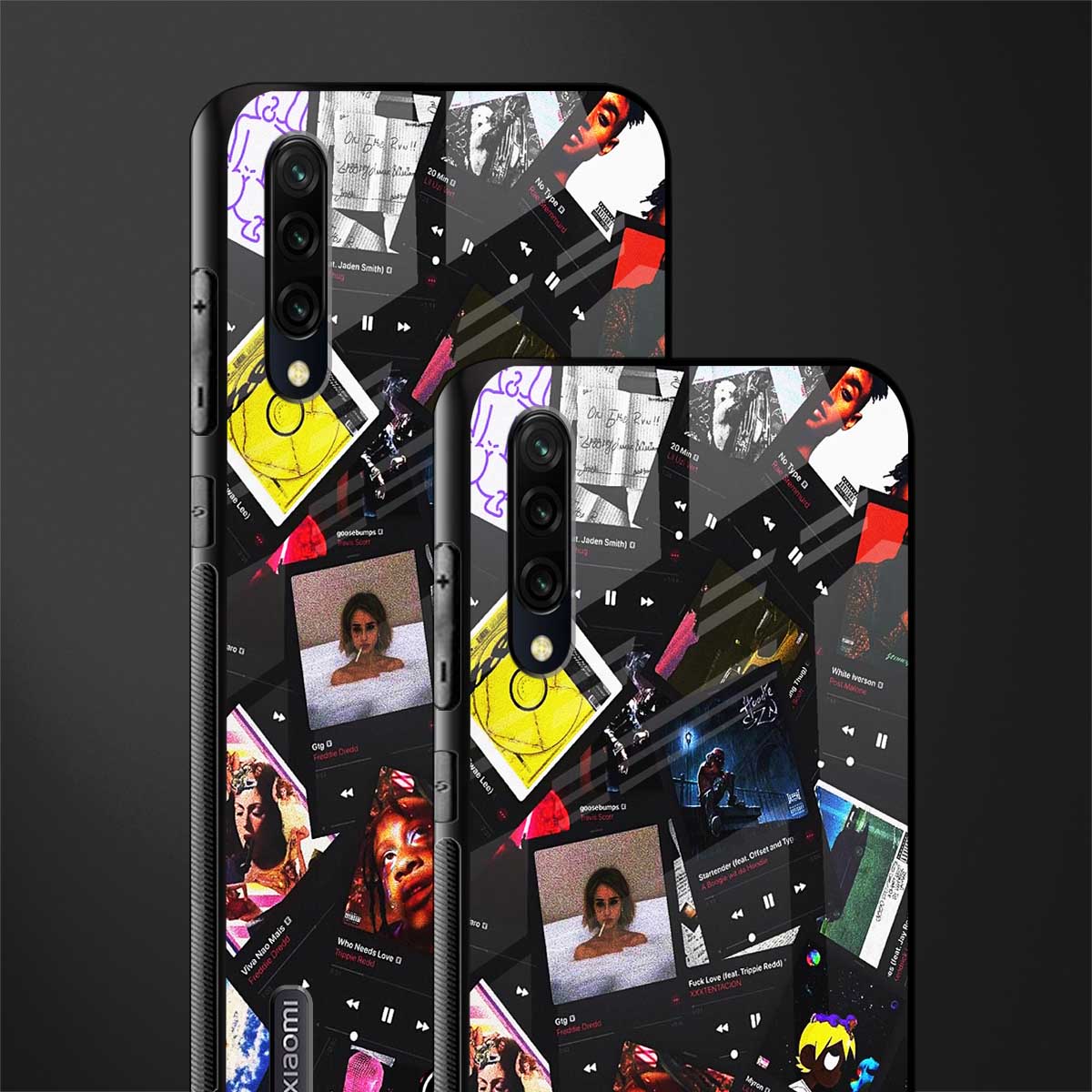 spotify and chill vibes music glass case for mi a3 redmi a3 image-2