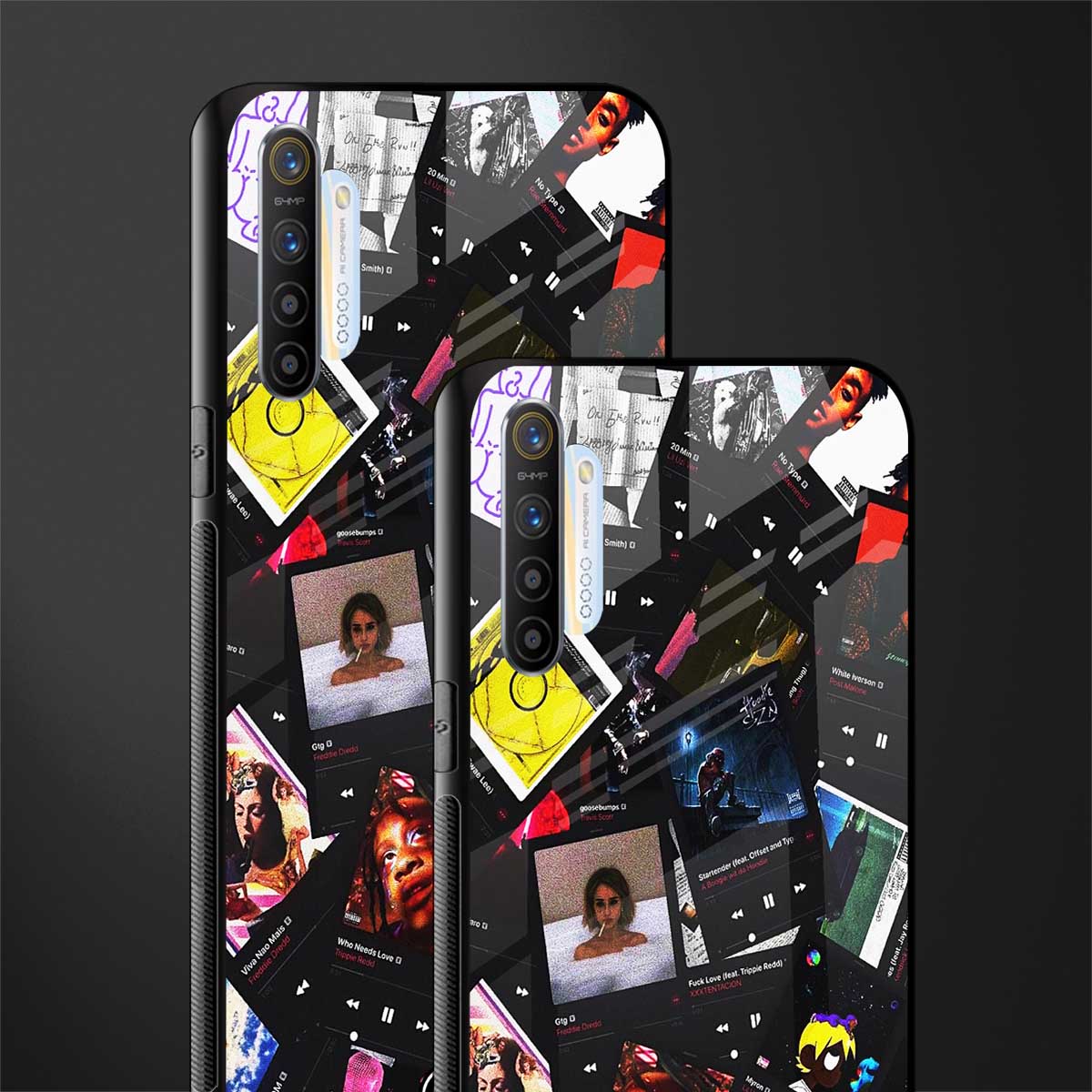 spotify and chill vibes music glass case for realme x2 image-2