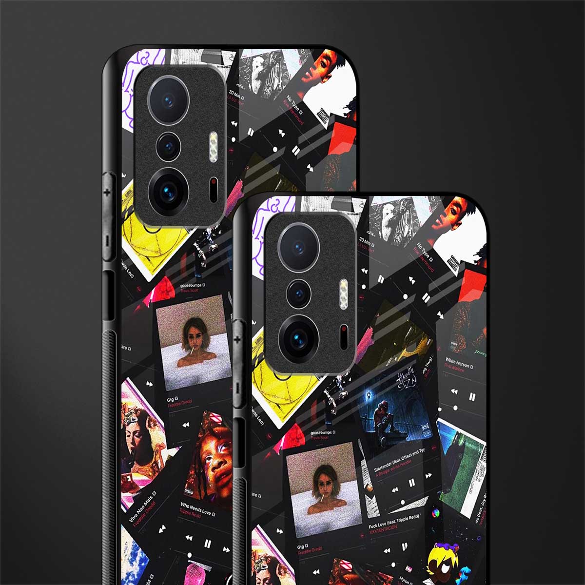 spotify and chill vibes music glass case for mi 11t pro 5g image-2